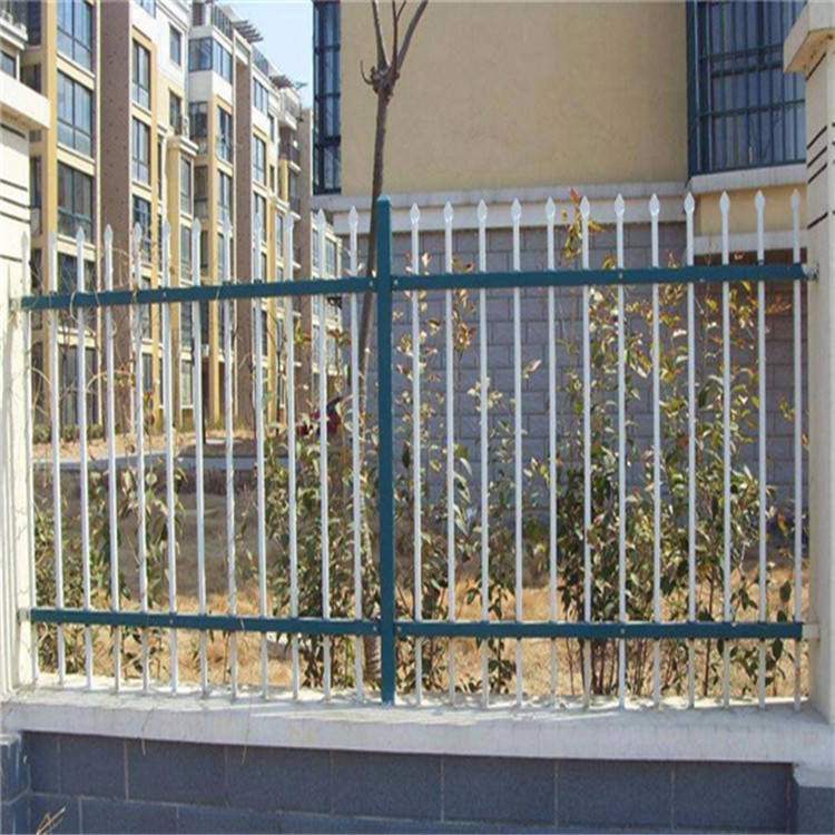 戶外新農(nóng)村別墅庭院欄桿鋅鋼護欄圖片2